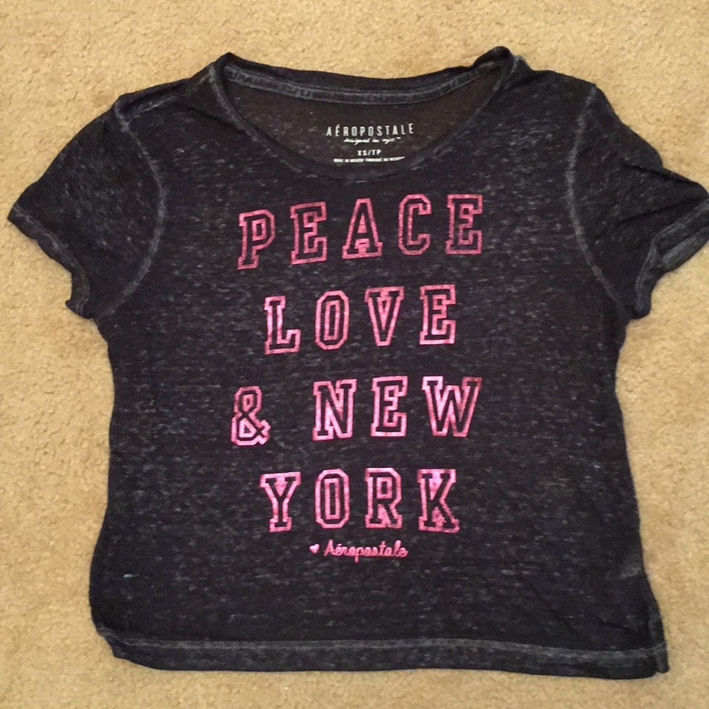 Aeropostale Peace Love & New York Tee